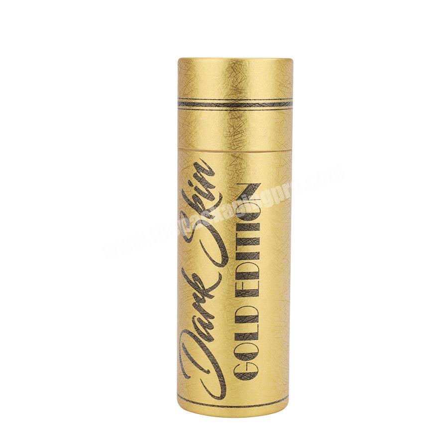 wholesale custom gold foil material 0.5oz deodorant push up tube cosmetic paper tubes