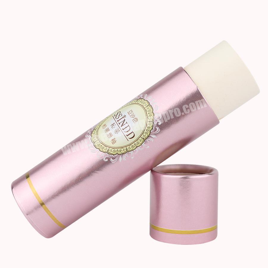 wholesale disposable empty ylinder container round cbd tube packaging box