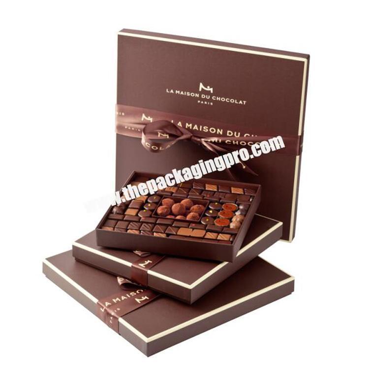 2020 Manufacturers wholesale orders girls valentine's Day luxury chocolate Christmas gift box NYBZJJ factory