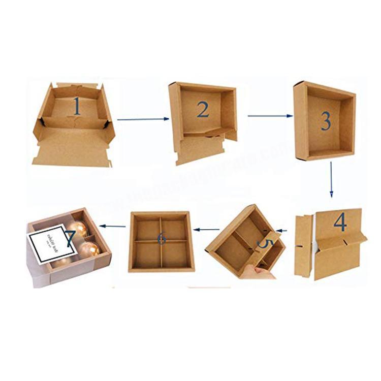 Biodegradable Cardboard Tube Kraft Paper Chocolate Box Packaging  NYBZ factory
