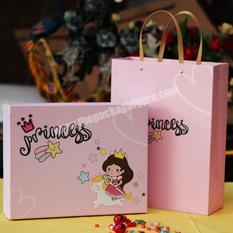 Cheap Empty OEM Colorful Printed Child Creative Girl Gift Boxes