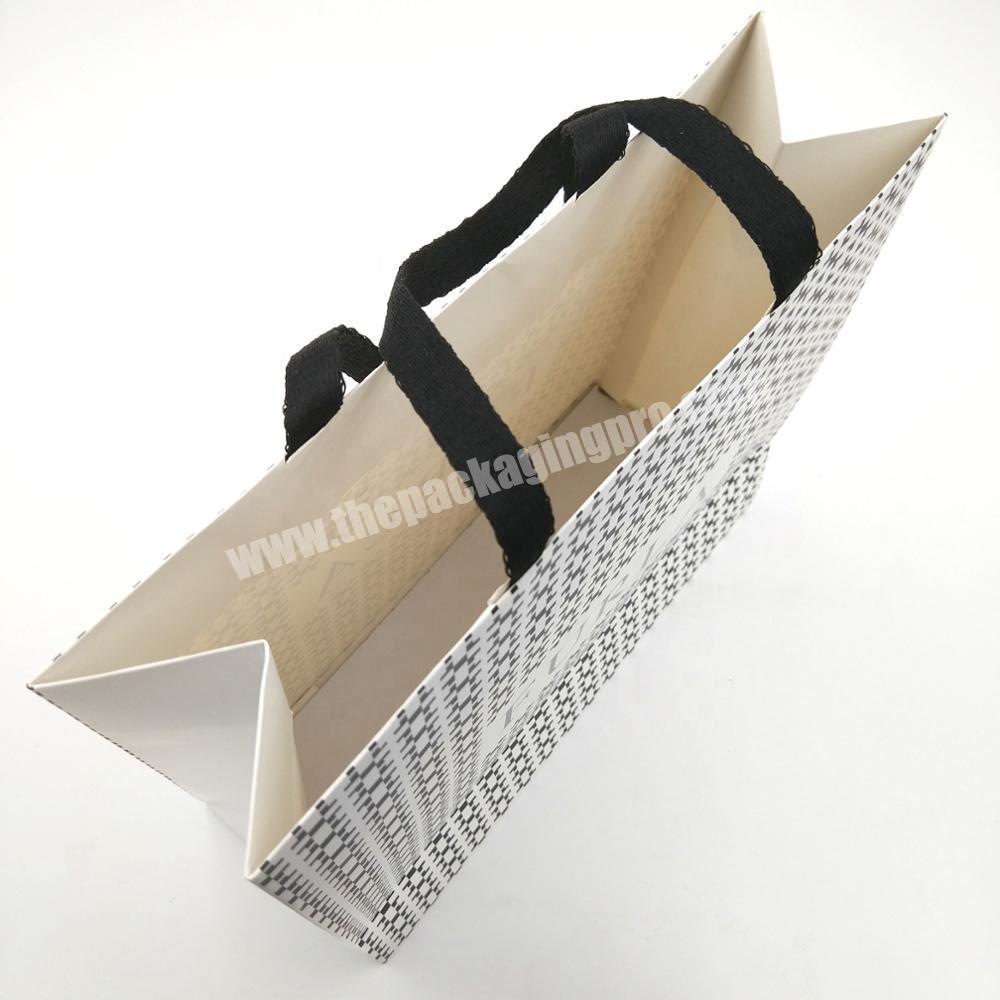 Custom Logo Shopping Bag Printed Paper Gift Bag manufacturer