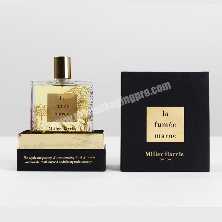 Custom design magnet flip luxury perfume gift packaging paper cardboard magnetic perfume box   NYBZ