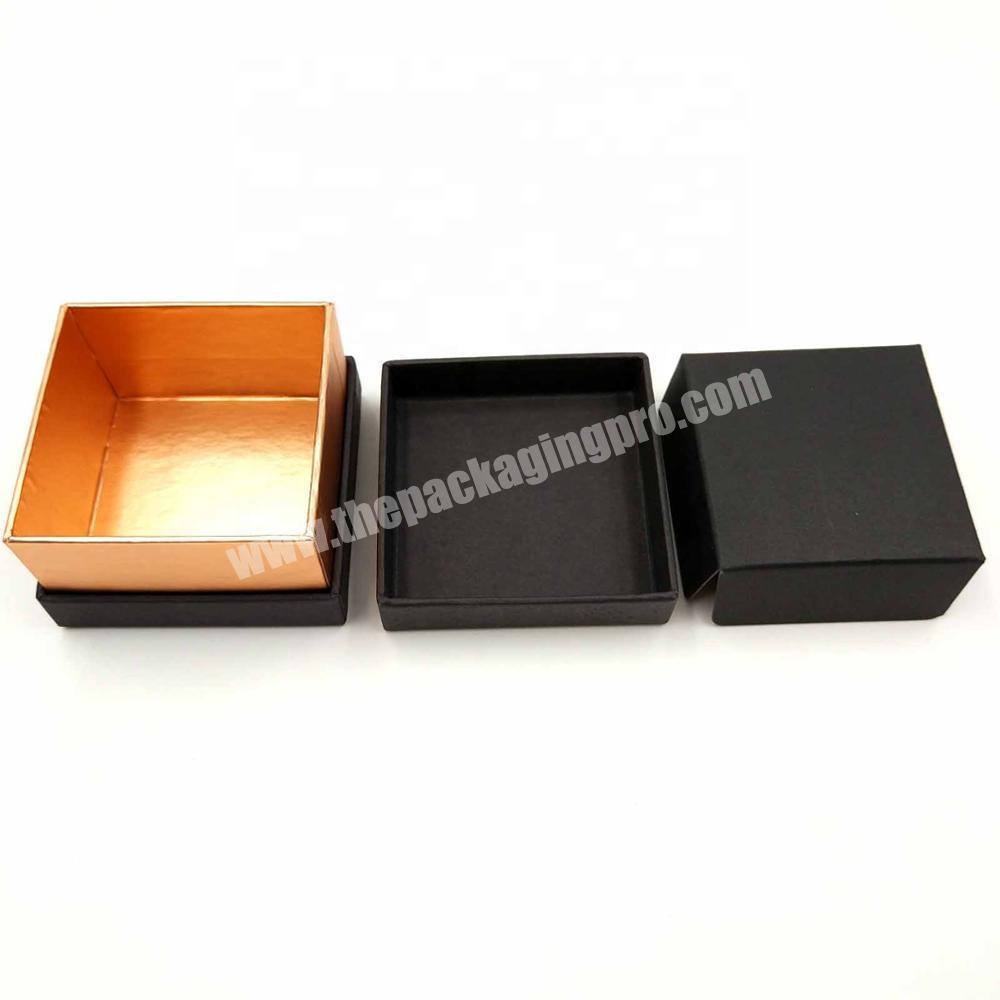 Custom logo printed jewelry boxes brooch packaging