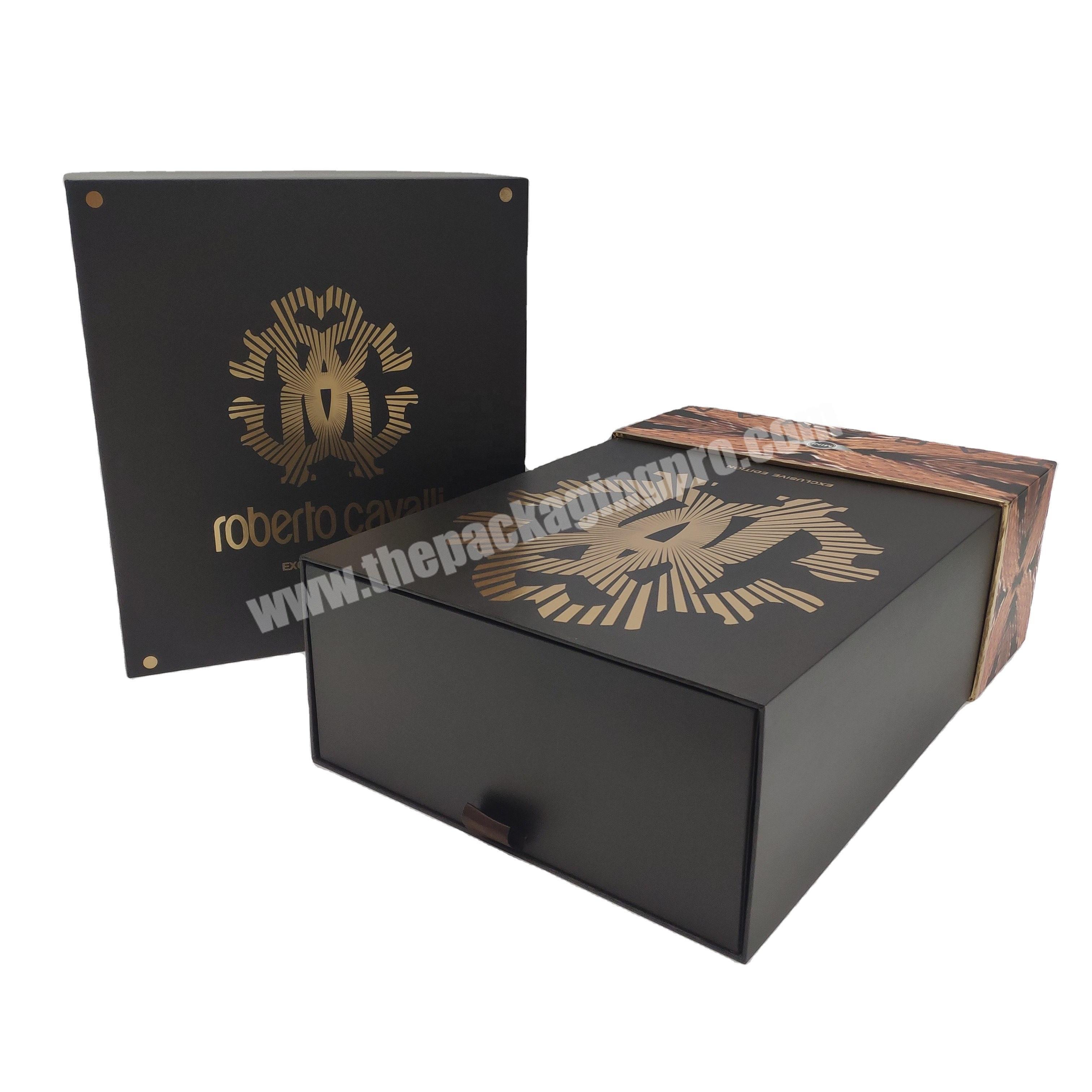 Luxury Shoes & Underwear Rigid Gift Box with Drawer Inside Gift Packaging