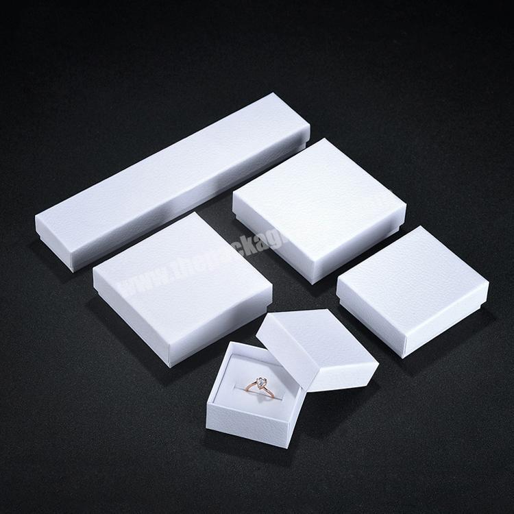 Super daytime to cover jewelry packaging box gift box crystal packaging ring box customized wholesale manufacturer