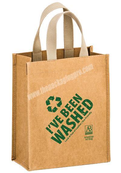 Washable Grocery shopping paper bag manufacturer