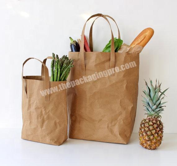Washable Grocery shopping paper bag