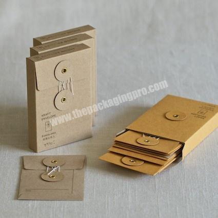 Wholesale custom made brown paper envelopes for office