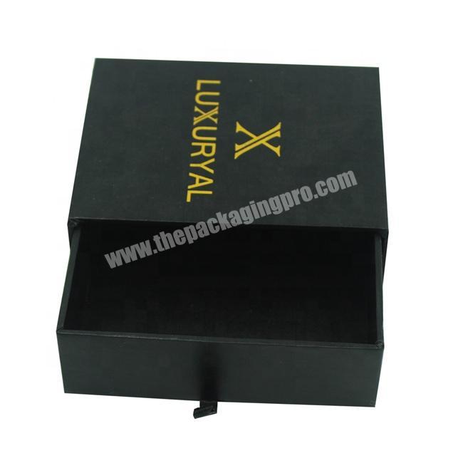 Wintop Custom Cardboard Paper Printed Gift Boxes Gold LOGO