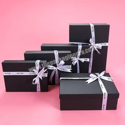 black gift box cookie gift box paper candy box