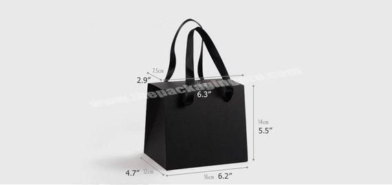 black gift boxes with straps box bag bag shape box wholesaler