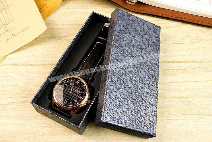 bright luster watch box durable in use red blue black manufacturer