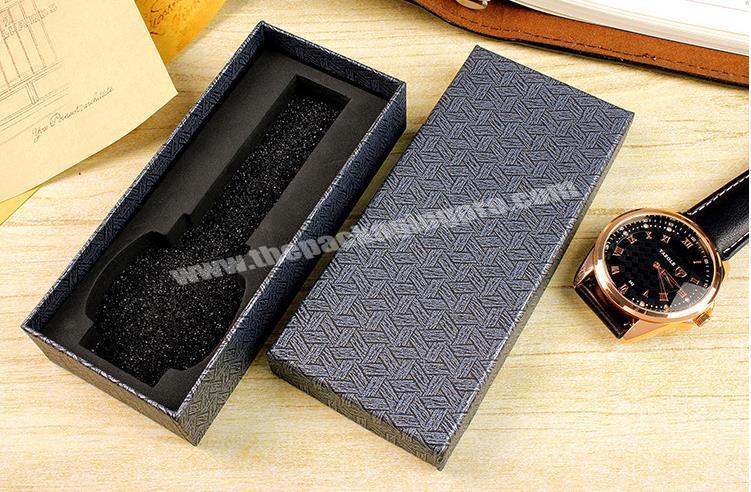 personalize bright luster watch box durable in use red blue black