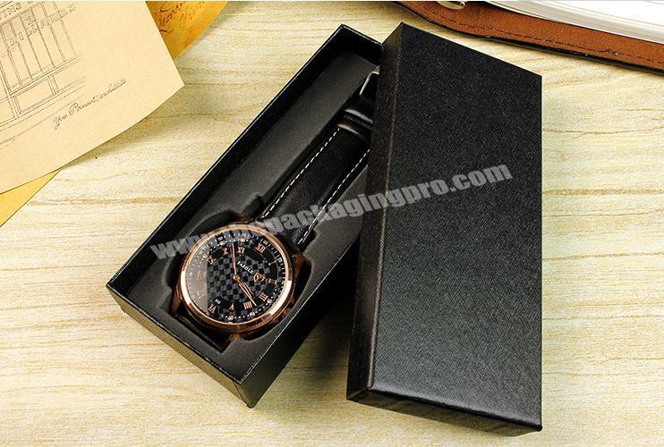 custom bright luster watch box durable in use red blue black 