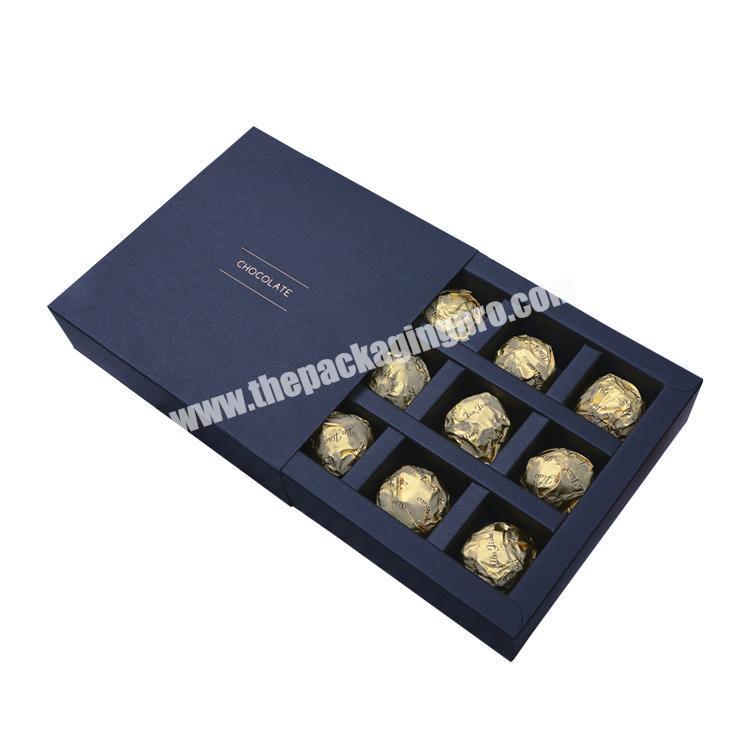 custom design chocolate paper box luxury chocolate boxes packaging    NYBZ