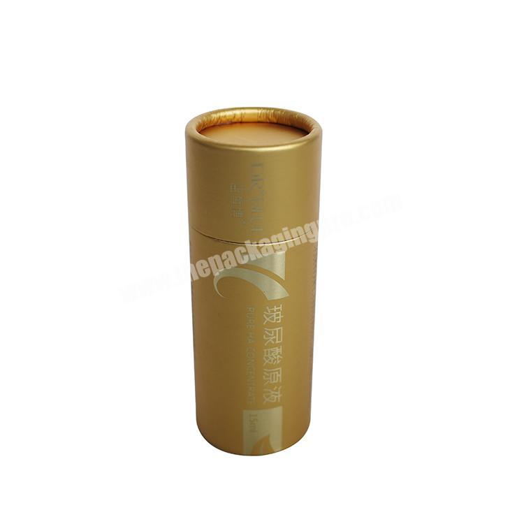 Accept Sample Custom Printed Gold Stamping Logo Round Paper Box with Custom Cover Packaging