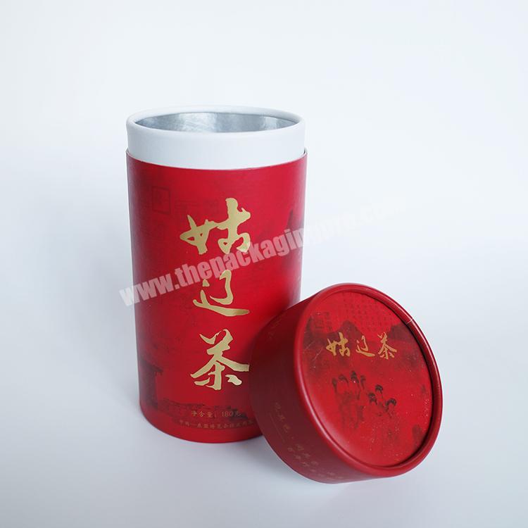 Biodegradable Cardboard Paper Tube  Round Paper Packaging for Biscuit Packaging