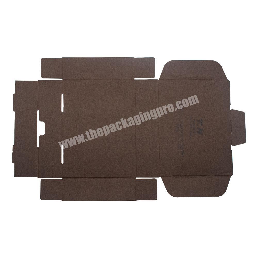 Biodegradable Paper Mailer Custom Folding Logo Eco Friendly Packaging Brownie Boxes Packaging