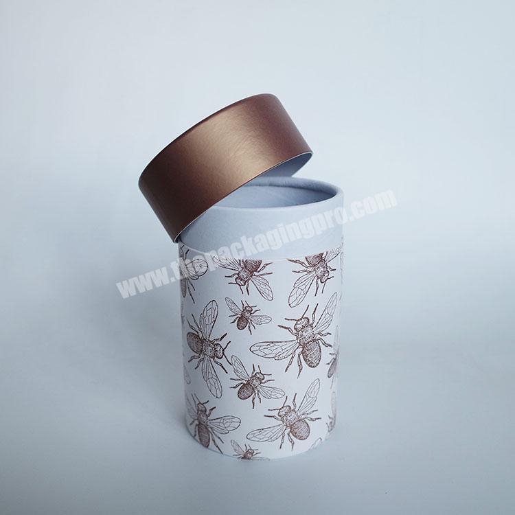 Biodegradable Paper Tube Hot Sale Packaging Tea Kraft Paper Can Tube