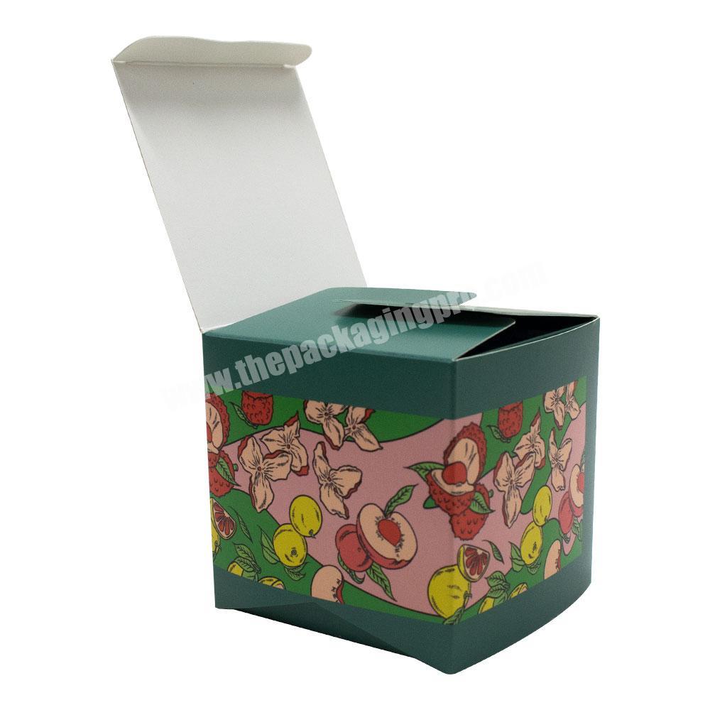 Cheap Price Recycled Foldable Kraft Small Custom Folding Packaging Paper Box For Tea