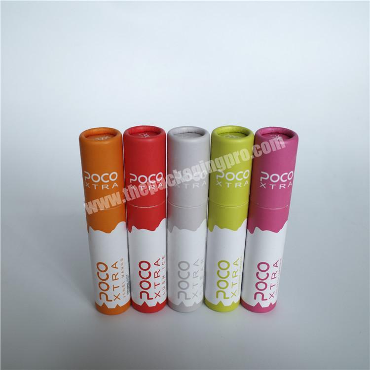 China Supplier Cylinder Customized Printing Recyclable Kraft Paper Tube Packaging manufacturer