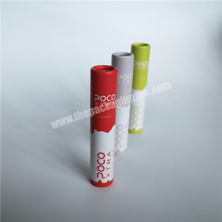 custom China Supplier Cylinder Customized Printing Recyclable Kraft Paper Tube Packaging 