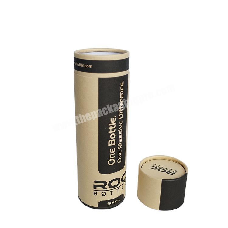 Consumer Electronics Packaging Eco-friendly Custom Design Paper Tube Rigid Round Packaging Box With Lids