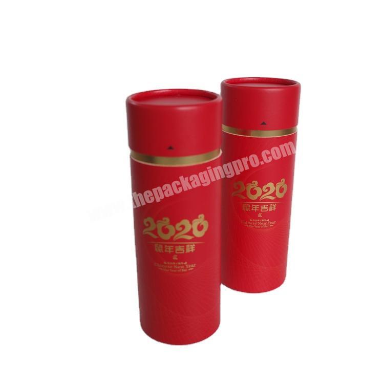 Cosmetic kraft paper tubes cardboard tube recycled paper tube for bottles packaging factory