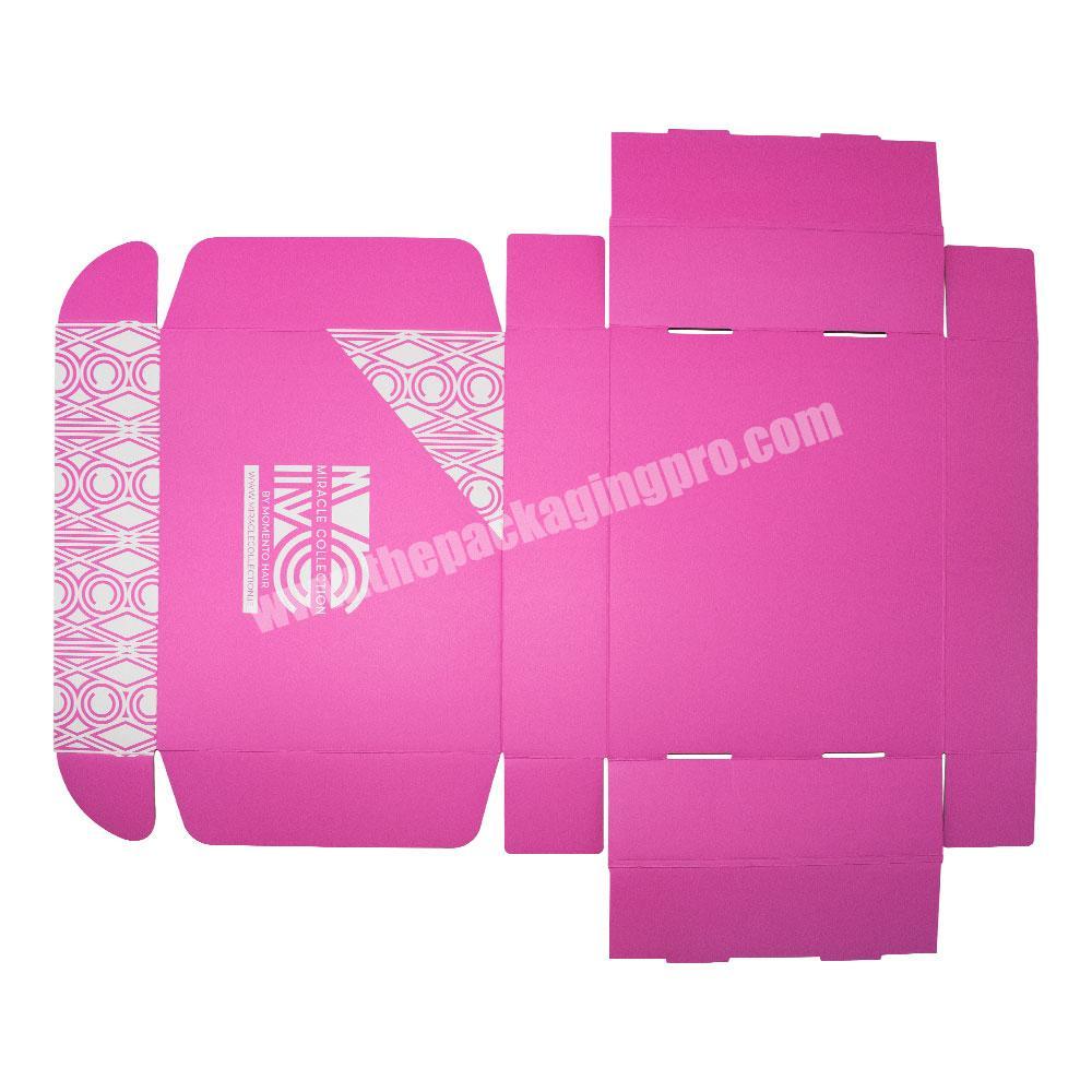 Custom Folding Style Recycled Materials Gift Rectangle Box Clothing corrugated paper box factory