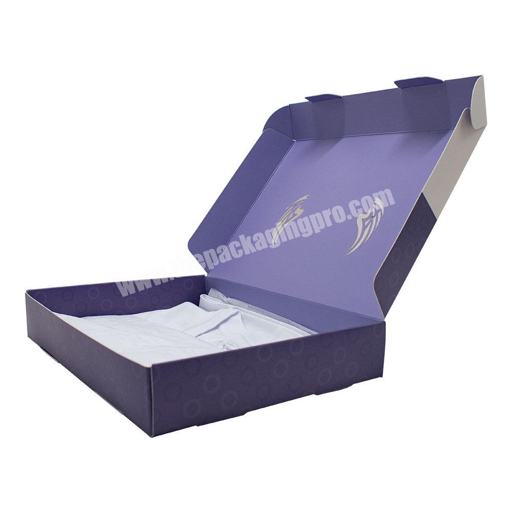 Custom Logo Packaging Cardboard Carton Mailer Box Baby Clothing Shoes Corrugated Packaging Paper Shipping Boxes