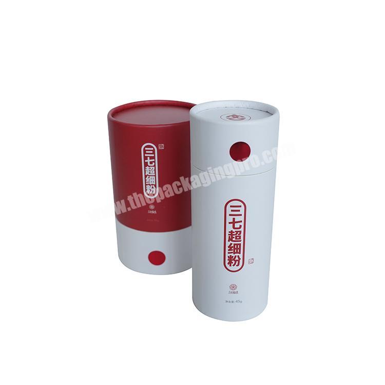 Custom Printed Round Box Cylinder Clothes Cardboard T Shirt Tube Packaging manufacturer