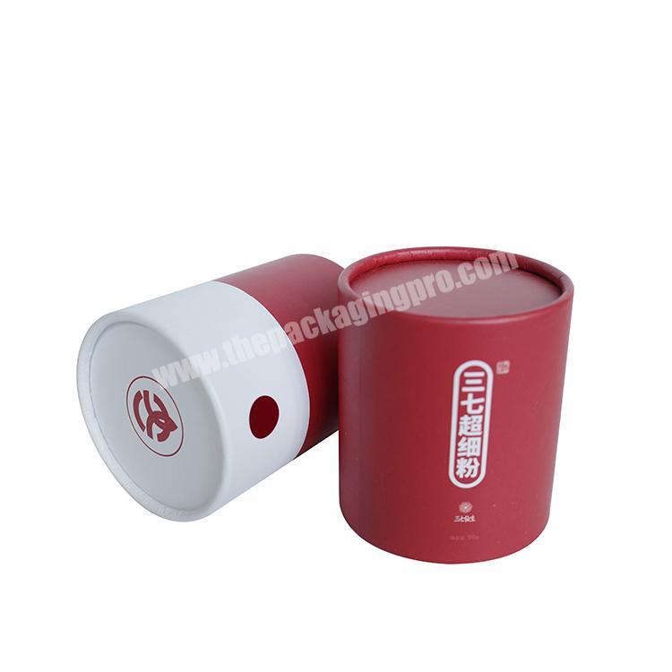 personalize Custom Printed Round Box Cylinder Clothes Cardboard T Shirt Tube Packaging