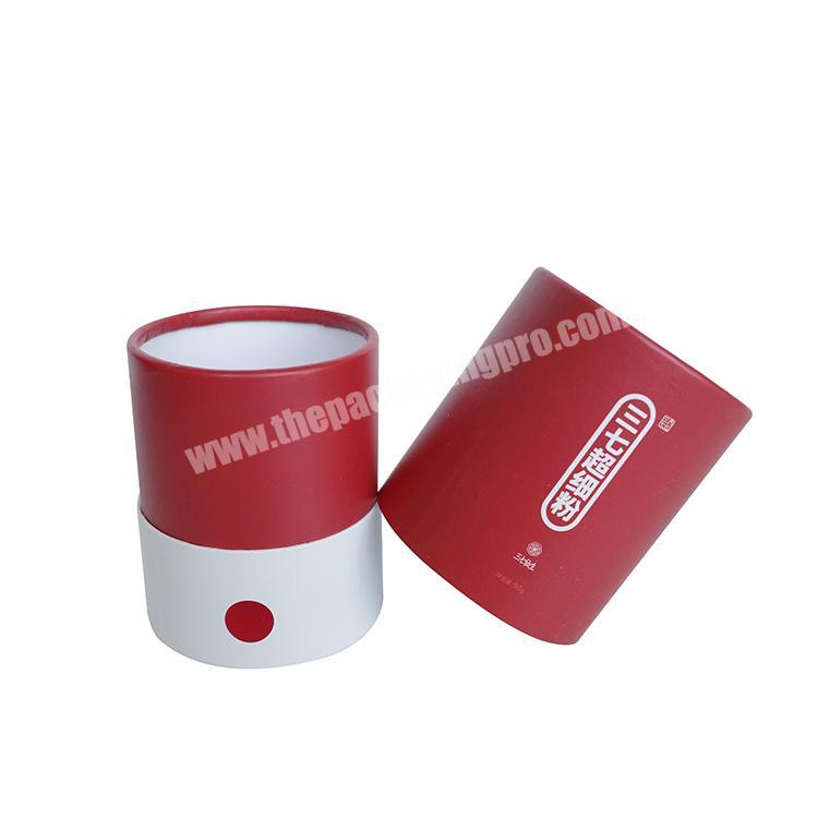 custom Custom Printed Round Box Cylinder Clothes Cardboard T Shirt Tube Packaging 