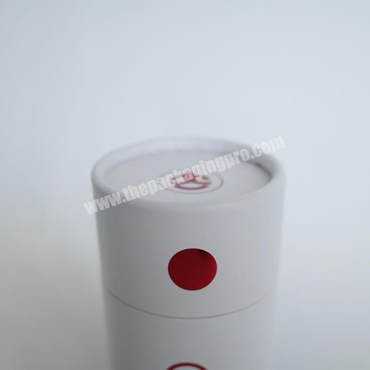 Custom Printed Round Box Cylinder Clothes Cardboard T Shirt Tube Packaging wholesaler