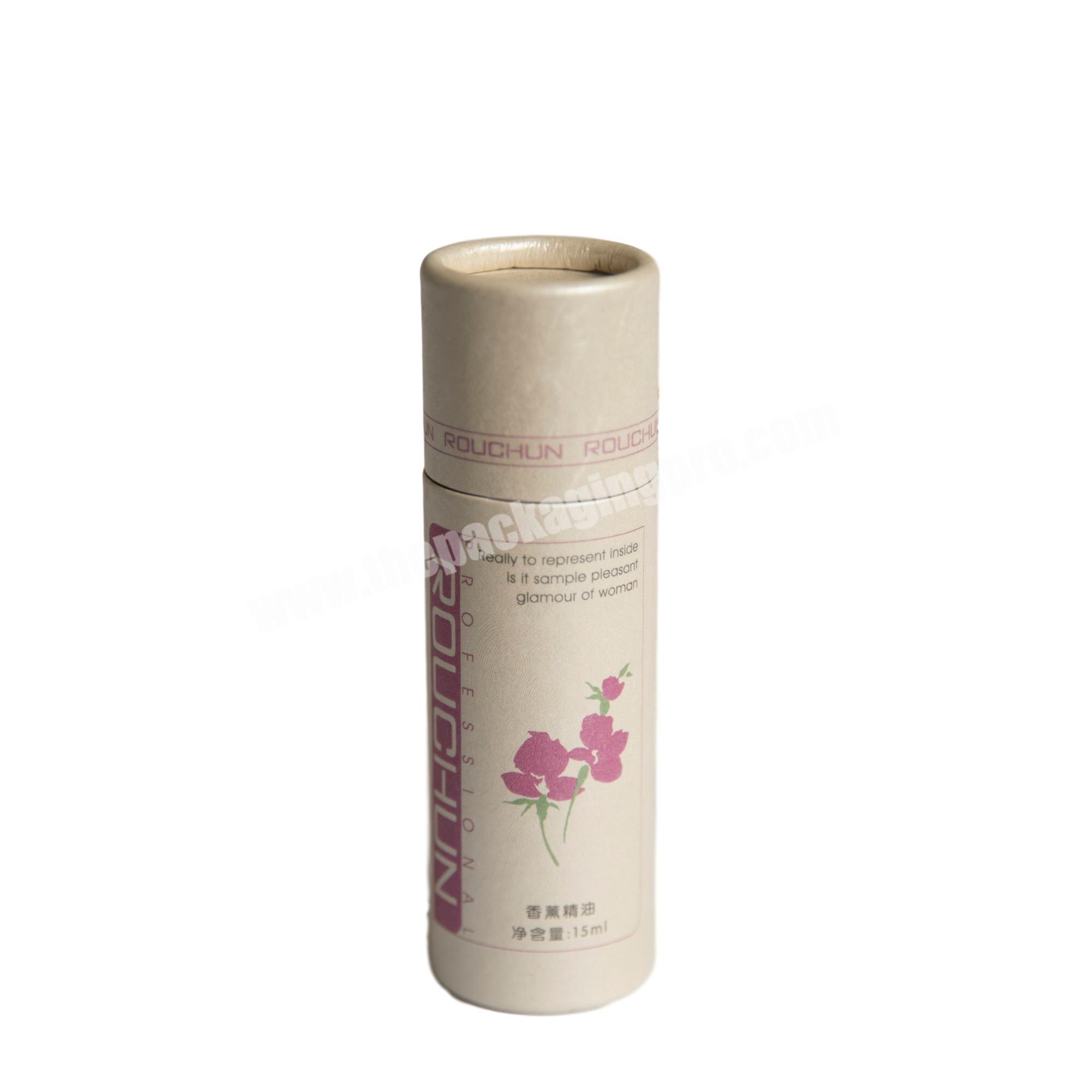 Custom Printing Small Round Cardboard Tube Packaging Paper Can for Cosmetic Packing