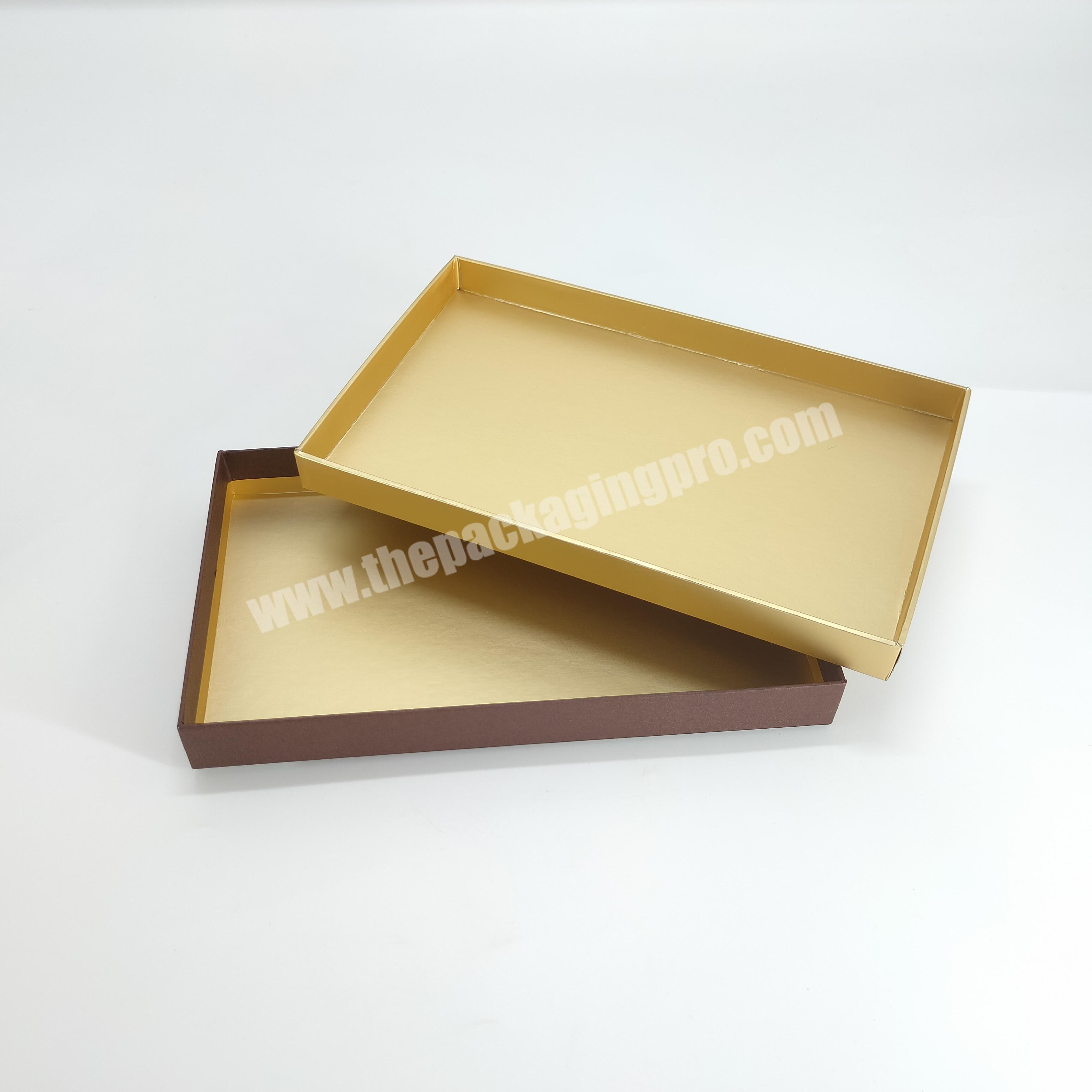 Custom golden paper Chocolate Box Luxury  Latest Product wholesaler