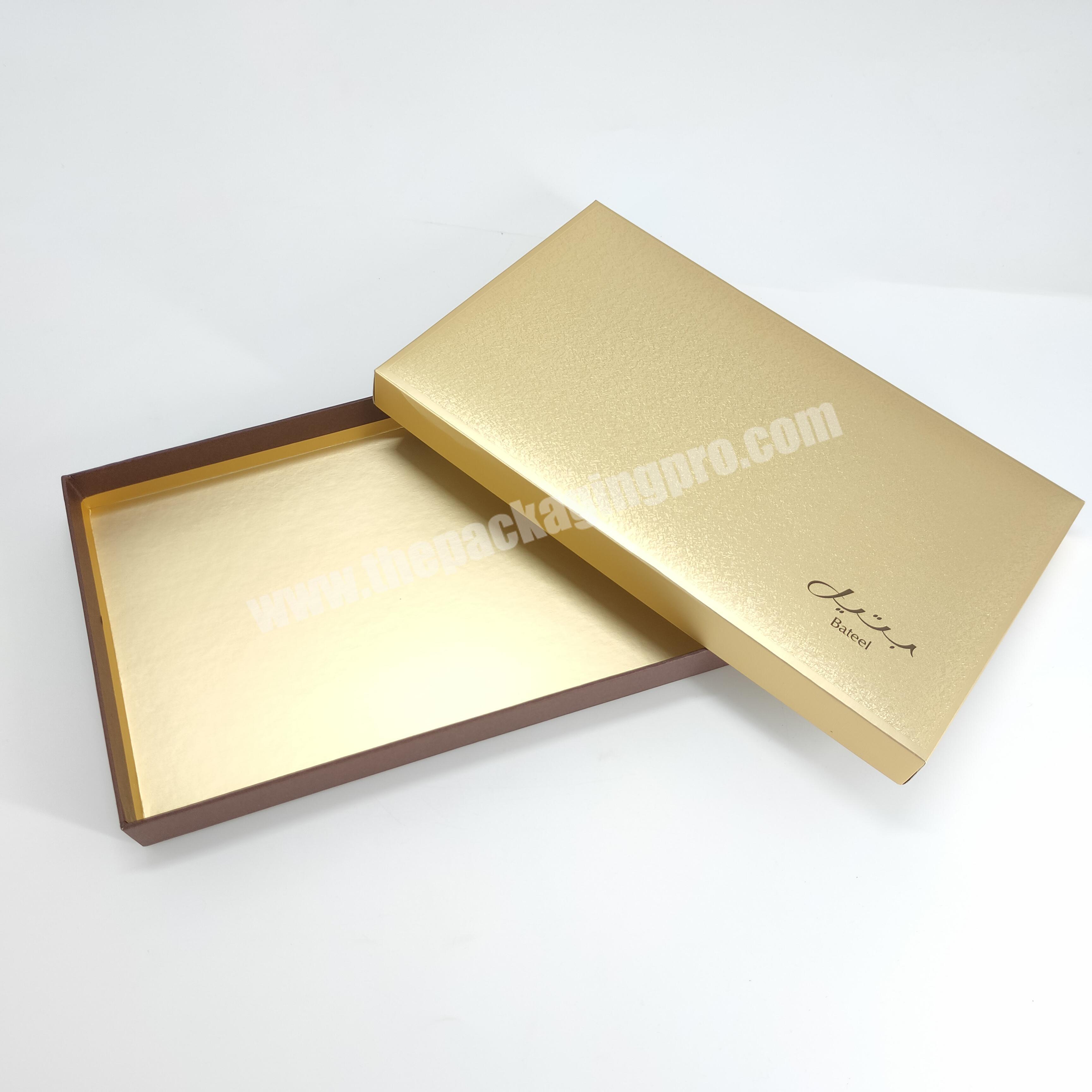 Custom golden paper Chocolate Box Luxury  Latest Product