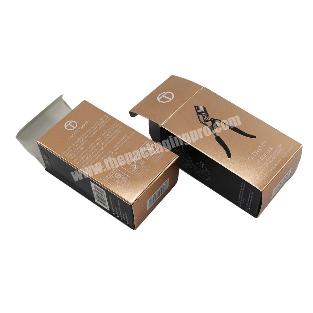 Customized Recycle Cosmetics Use Full Color Printing Tuck End Skincare eyelash Paper Box