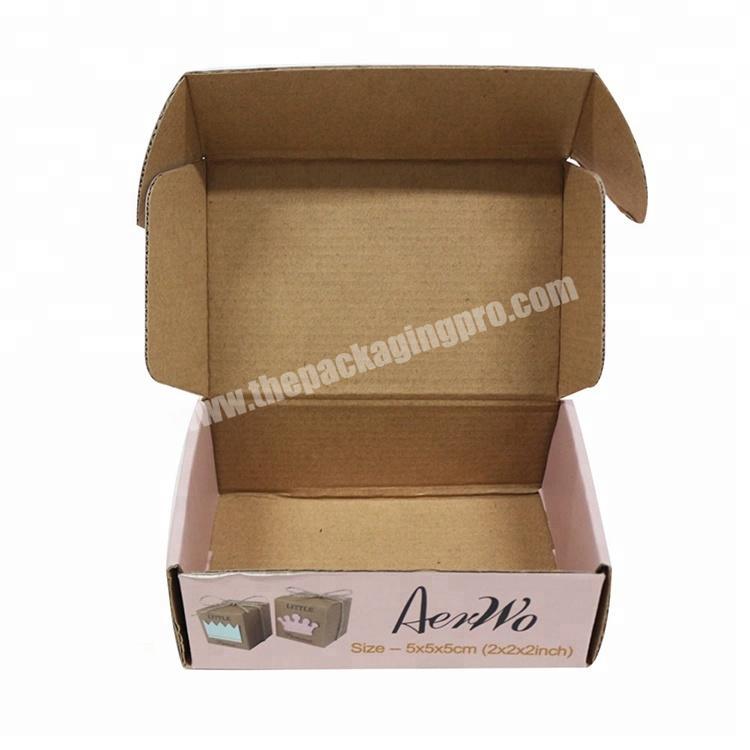 Environment-Friendly New design Biodegradable China supplier Corrugated Packaging Paper Box