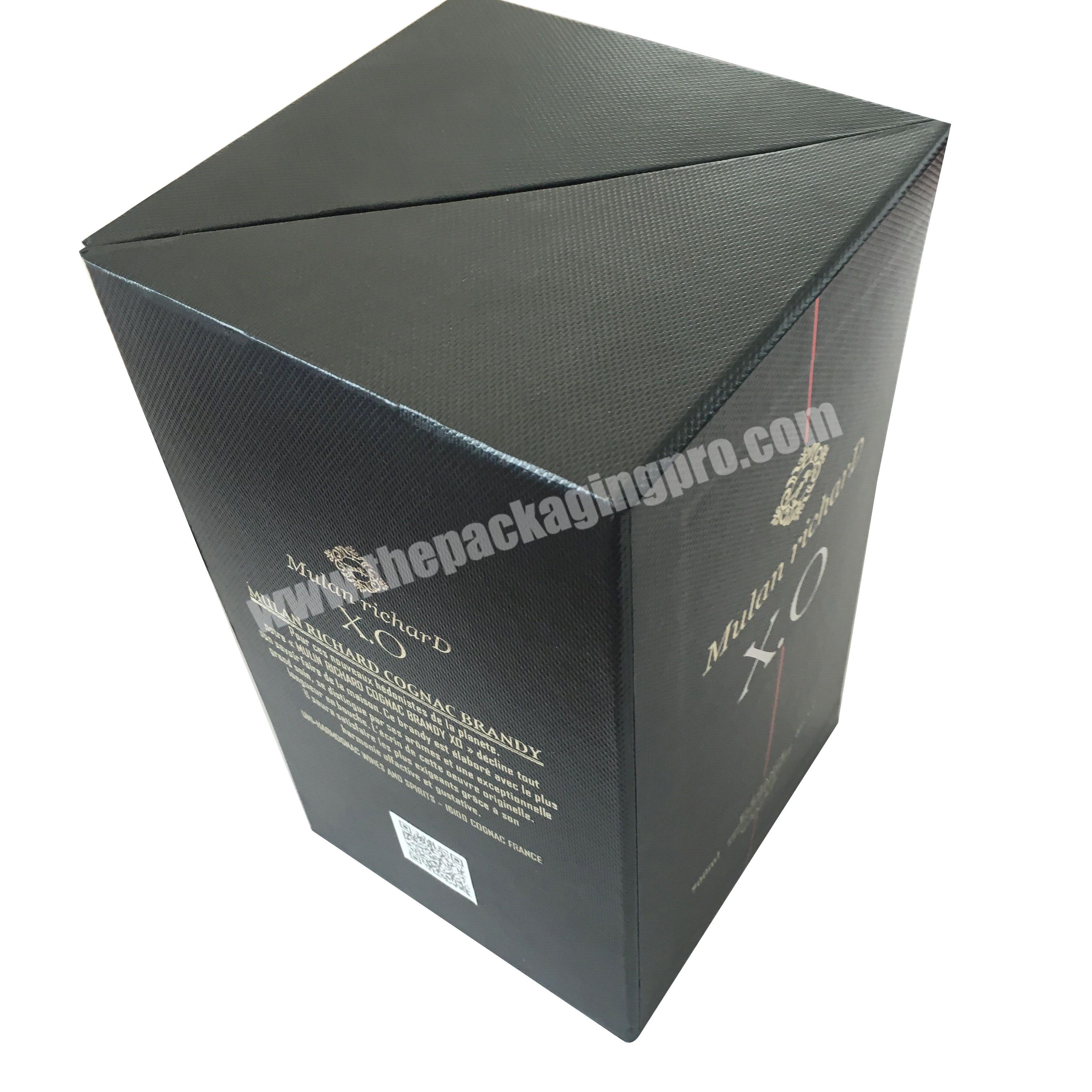 personalize Exquisite gift packaging custom design high end wine box