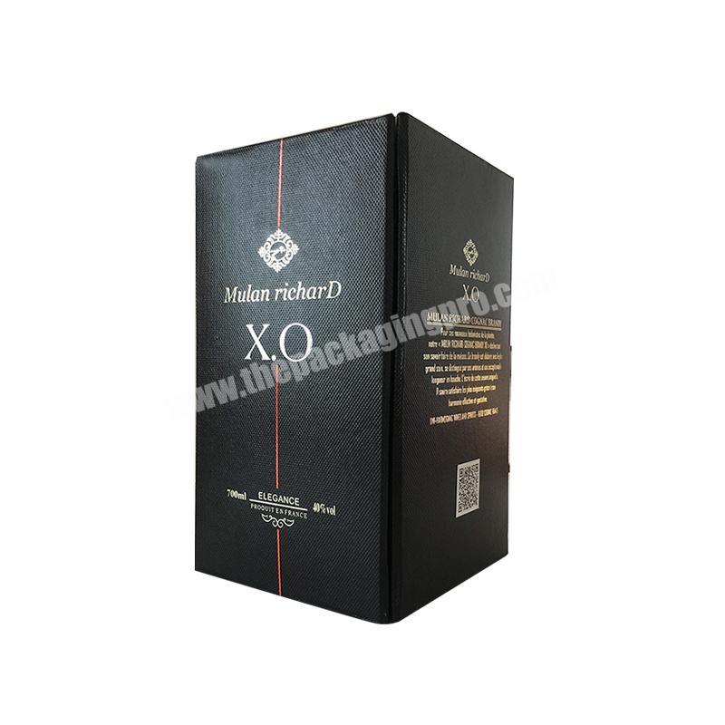 Exquisite gift packaging custom design high end wine box