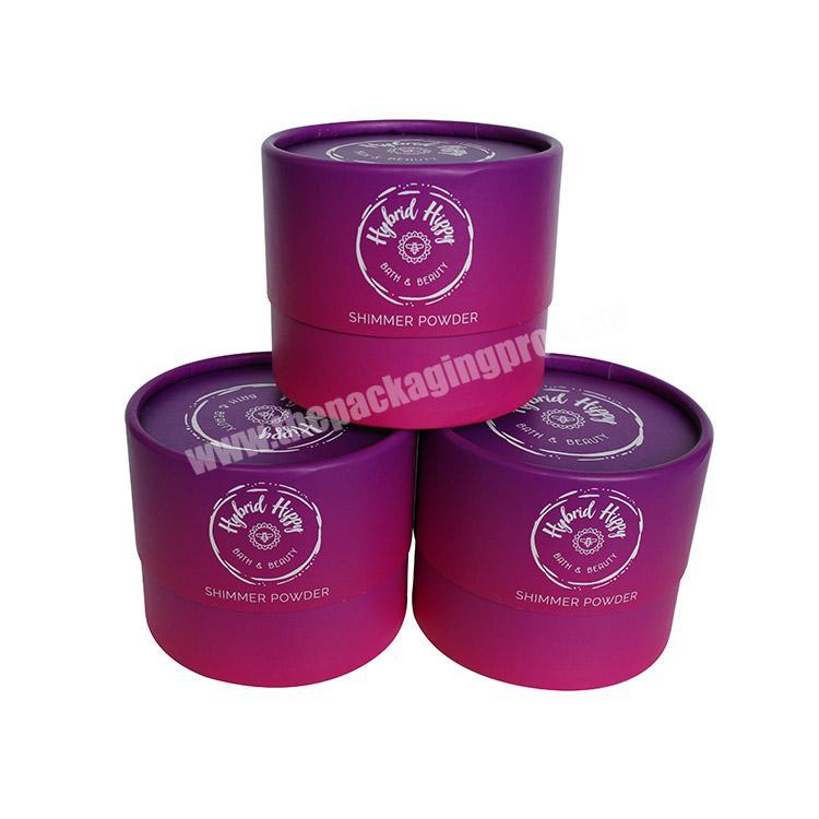 Factory Wholesale Recycled Kraft Paper Tube Can Custom Lotion Packaging Tube