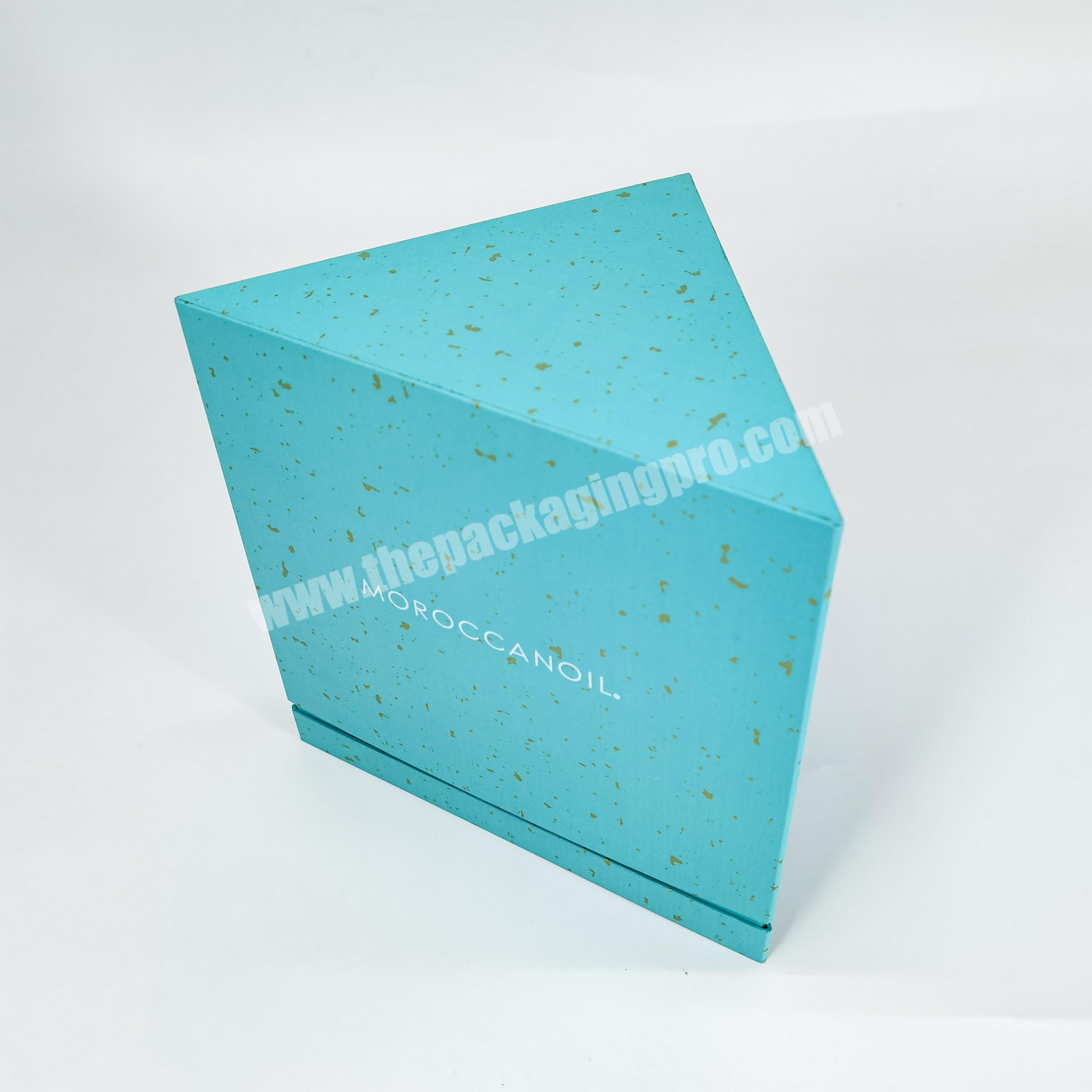 Factory direct high quality paper box cosmetic holographic with unique design