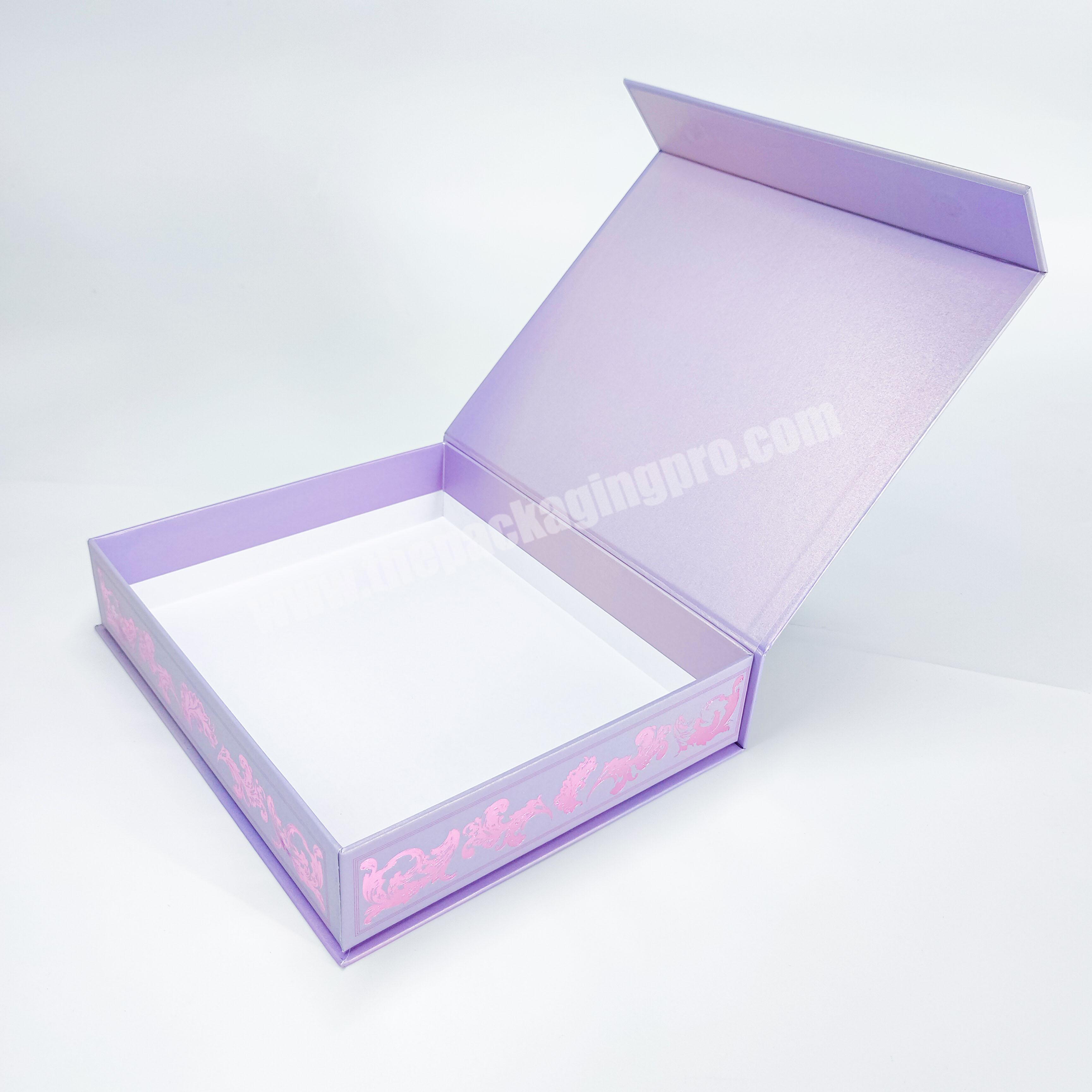 Factory direct high quality paper box with lid template