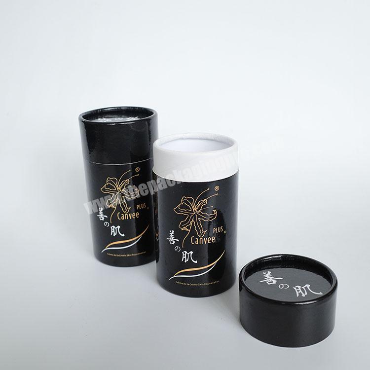 Food Grade TeaCoffee Packaging Round Tube Box Composite Paper Cans Tube