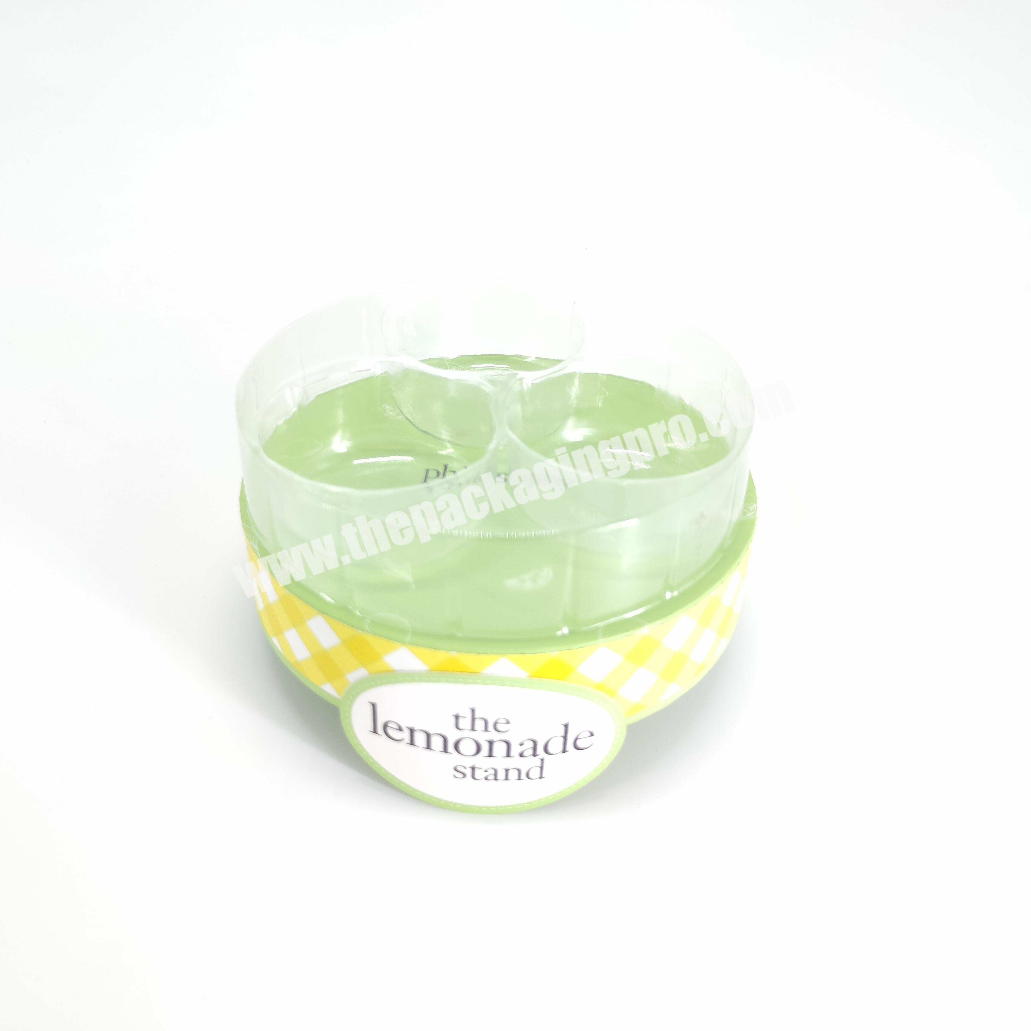 Factory Direct High Quality Transparent Gift Box With Graphic Design