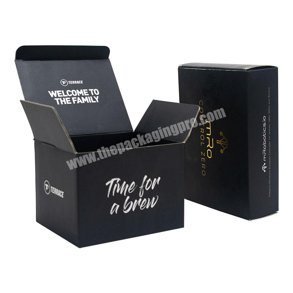 High Quality Modern Custom LOGO Printing Recyclable Folding Card Craft Packaging Box With Inner Tray wholesaler