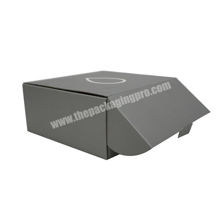 Hot selling personalized matt finish custom corrugated cardboard Box folding paper boxes manufacturer