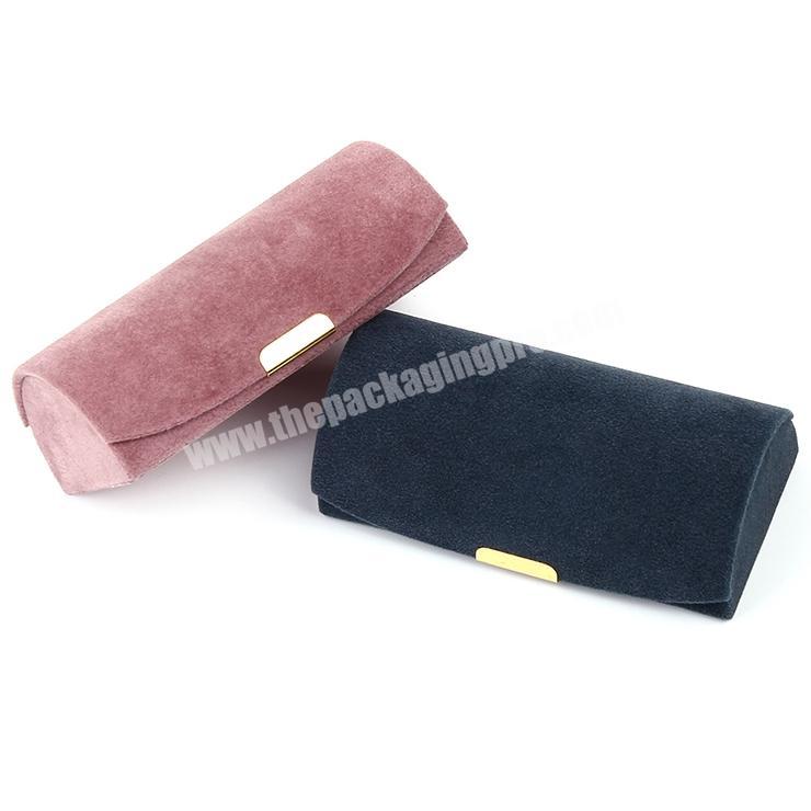 New Arrival Portable Travel Velvet Luxury Organizer Boxes For Jewelry Packing Gift Boxes For Ring factory